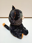 Feisty Pets William Mark Black Cat  Katy Cobweb Stuffed Attitude Plush Animal