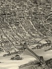 1900 Cincinnati Ohio Vintage Old Panoramic City Map - 24x36