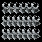 10-100x Wholesale Clear Plastic Wrist Watch Display Stand Holder Racks Showcase