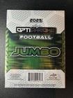 Leaf 2025 Optichrome Football Sealed Jumbo Hobby Box 15 Cards - 12 Autos  3 Base