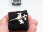 Vintage F-16 General Dynamics Fighting Falcon Pin Tie Tack In Case