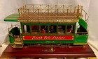 Maisto Animated North Pole Express Musical Victorian Trolley From 1996 - Works