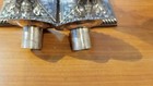 Antique Pair Victorian Sterling Silver Candle Sticks