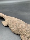 Vtg Hand Carved  Australian Aboriginal  Goanna Mulga Wood  Lizard 1   t X 13 1 4   l