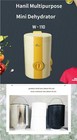 Hanil W-110 Portable Mini Compact Dryer For Laundary   Food Water Extractor 220v