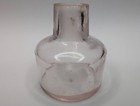 Antique Purple Tinted Glass Bubbles Ink Well Fountain Pen Vtg Inkwell Bottle E3