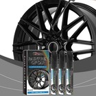 3x Matte Black Rim Touch Up Paint Wheel Scratch Repair Pen For Car Wheel Rims