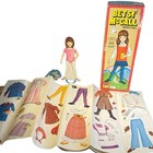 Vintage 1971 Betsy Mccall Paper Doll Set Whitman 4744 Boxed Complete Uncut    Nice