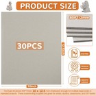 Lotmer 30 Pack Chipboard Sheets 10 X 12 5 Inch  80pt-2mm 10 X Grey