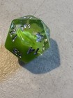 Mtg D20 Spindown Dice  Oversized  Tmnt  Green W  Clear  Turtles