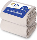 Canvas Painters Drop Cloth 10 Size  Pack Of 1 Or 2 Pure Cotton Paint All Purpose