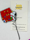 Magnetic Needle Minder Cross Stitch Snoopy Decorating  Fridge Magnet