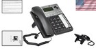 Home office Essential  2-line Corded Phone With Caller Id   Answering System