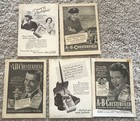 5 Orig Playbills Room Service  George M  Cohan 1937  Born Yesterday   Peter Pan