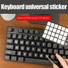 Keyboard Stickers English Spanish Italian Korean Frosted Pvc Laptop Pc Keys