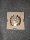 Nd Abraham Lincoln Bell Helicopter German Silver    scarce   medal-31mm
