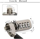 Laptop Keyless Number Combination Lock  Universal Anti Theft Wire Retractable