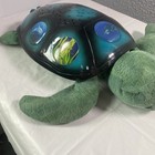 Cloud B Twilight Turtle Night Light Green Blue Amber Nursery Stars moon Tested