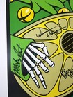 The Dead Real Signed 2009 Poster Jsa Loa Autographed By All 6 Lesh Hart Grateful