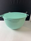 Tupperware Thatsa Bowl Jumbo 59 Cup Mega Ice Cream Mint Color With Seal Mint