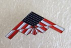                Usa  Military B-2 Spirit Stealth Bomber flag Designed Pin -free Shipping 