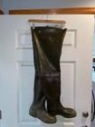 6 Pc  Lady   s Fly-fishing Outfit  Two Pair Of Waders  Two Vests  Boots   Belt