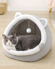 Cat Bed Warm Pet Mat Super Soft House Cushion Cats And Dog Kitten Cave Tent Pad