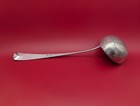 Large European Silver Soup Ladle 14 75  213 Grams Hs Maker Mark Heavy Antique