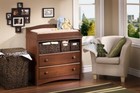 South Shore Furniture  Sweet Morning Collection  Changing Table - Royal Cherry