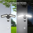 Led Motion Sensor 7000lm Security Light 54w Outdoor Floodlight Wall Lamp Sansi