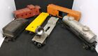 Lot Of Lionel Train Cars As Is For Parts Repair O Scale Caboose Coal Flatbed