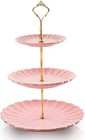 3 Tier Ceramic Cake Stand Wedding  Dessert Cupcake Stand For Tea Party Servin   