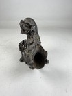 Antique Chinese 17-1800s Qing Dynasty Foo Dog Shi Shi Bronze Statue Guardian 