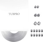 3 16    Od Brake Line  25ft Alumal Tubing Kit With Fittings  Includes 16 Nuts     