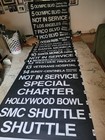 Big Blue Saint Monica Bus Lines Rolls Destination Sign