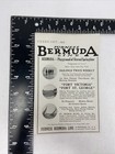 1924 Furness Bermuda Line Print Ad Sailing Steamer Boats Ships Advertising