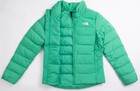 The North Face Minoqua Down Jacket Women s Medium Nebula Green 700fill Insulated