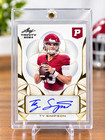 2024 Leaf Trinity Nfl Football Box W 3 Autos   Free S h