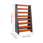 Bt40 cat40 Tool Rack Organizer - 80 Capacity Industrial Cnc Tool Storage Cabinet