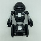 Mip Wowwee Toy Coding Rolling Robot Model 0820 Black silver Tested Working