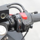 48w Motorcycle Mobile Phone Charger Adapter Usb Type C Dual Port Handlebar Mount