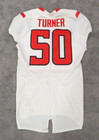 2016 Julius Turner Rutgers Scarlet Knights Game Used Worn Football Jersey Big 10