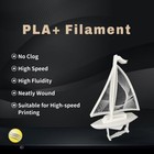 Food Safe 1 75mm Pla pro Filament 1kg  Pla Filament  Black 3d Printer Filament