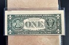 1988  1 Federal Reserve Note Chicago  misalignment Error  - Vf
