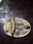 Unicorn Buckle Great American In Color 1981 Made In The Usa Brass