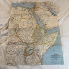 Africa Countries Of The Nile October 1963 National Geographic Map 19 In X 25 In