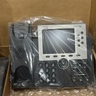 Cisco Phone Cp-7965g Voip With Backlit Color Display Base Handset Gray New