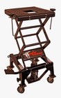 Pit Posse Motorcycle Atv Scissor Floor Jack Lift Stand With Caster Wheels