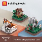 Building Blocks Animal Set Fox Rabbit Panda Hedgehog Toy 6  Single Piece