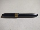 Vintage Black Commander Lever Fill Fountain Pen With Very Smooth Medium Nib